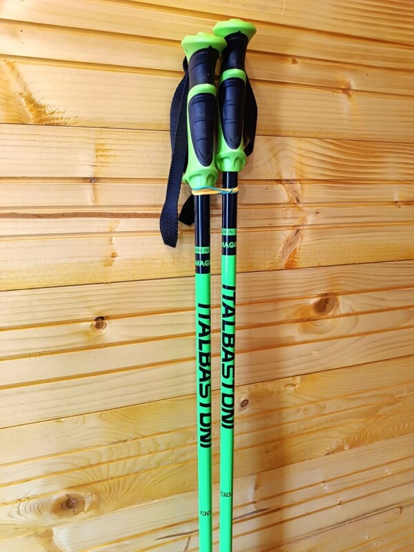 NOVÉ PALICE ITALBASTONI NEON GREEN 130CM